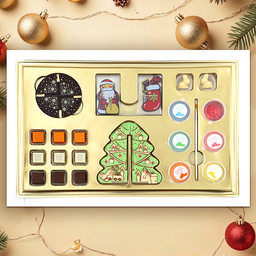 "Шоколадная ёлка" конструктор 445г