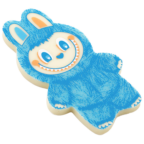 "Лабубушка" шоколад белый 18г (голубой декор)