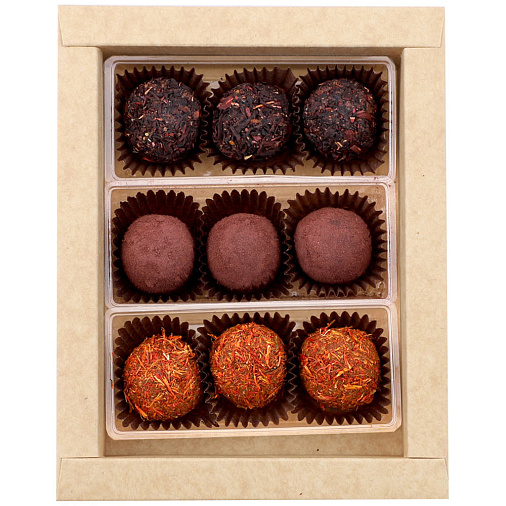 Финиковый трюфель гибискус, сафлор и арония 150г