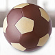 "Футбольный мяч" скульптура молочный и белый  шоколад 1000г