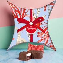 Набор двуслойных конфет клубничный мармелад+ванильное суфле 105г