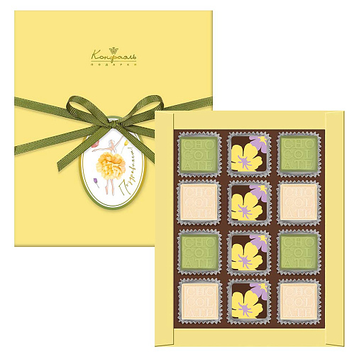 Набор шоколадных конфет ассорти 115г