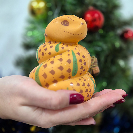 Змея апельсиновый шоколад 105г