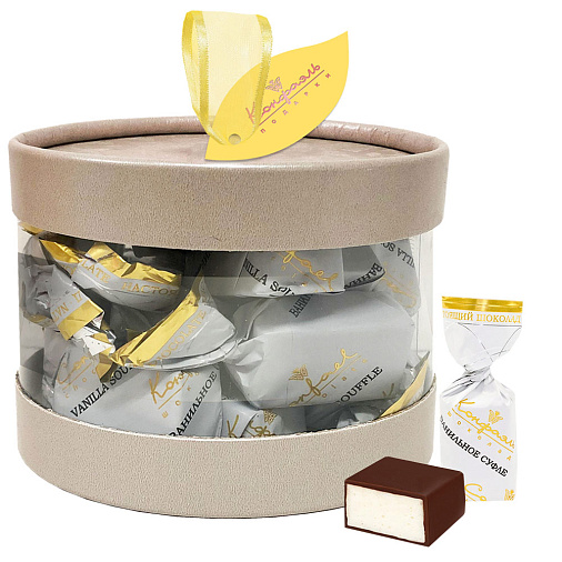 Набор ванильного суфле в горьком шоколаде 80г