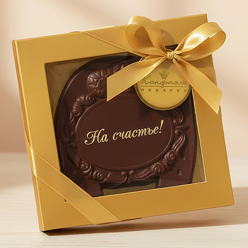 "На счастье" подкова шоколад молочный 35г