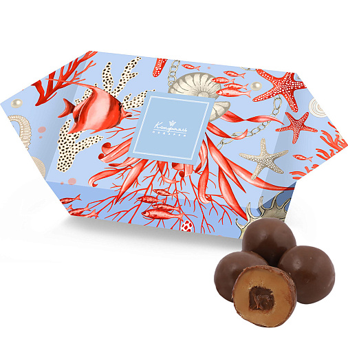 Драже "Ирис" в молочном шоколаде (жемчужная коллекция)