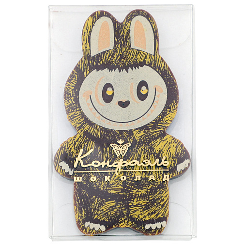 "Лабубушка" шоколад молочный 18г (желтый декор)