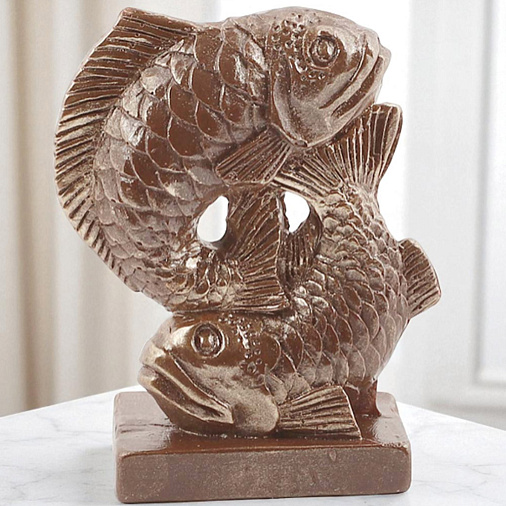 "Рыбы" скульптура молочный шоколад 115г