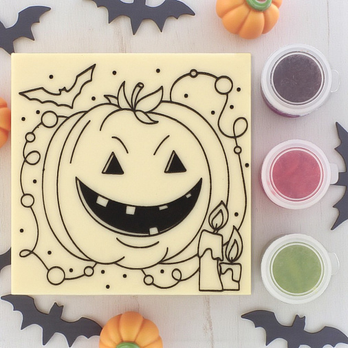 Белый шоколад раскраска Хэллоуин  45г