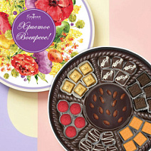 Пасхальный подарочный набор: шоколад, конфеты