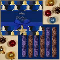 Новогодний набор двуслойных конфет мармелад + суфле 270г