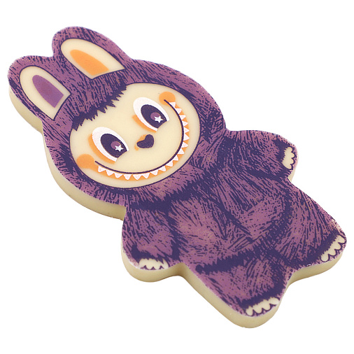 "Лабубушка" шоколад белый 18г (сиреневый декор)