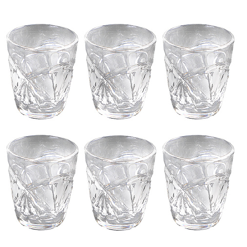 Набор штоф и стопки хрусталь ( 6 шт.)