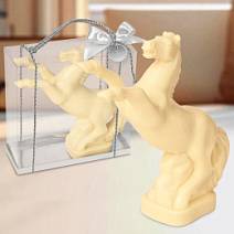 "Конь на дыбах" скульптура шоколад белый 750г