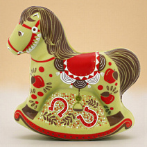 "Лошадка" скульптура шоколад яблочный 140г