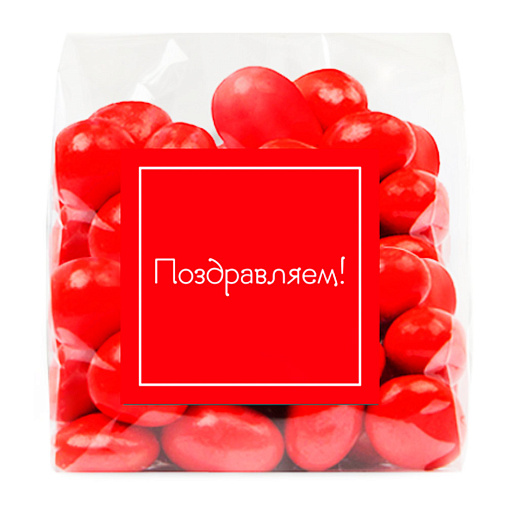 На 9 Мая набор из цукатов в шоколаде, драже и чая 450г