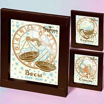 Знаки зодиака шоколад белый в ассортименте