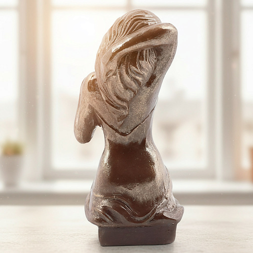 "Дева" скульптура молочный шоколад