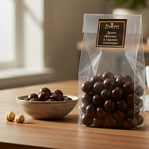 «Любимый вкус» драже фундук в горьком шоколаде 