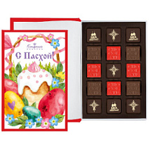 Пасхальная книга с конфетами ассорти 140г