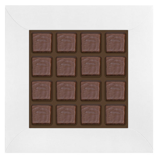 Набор суфле ванильного, кофейного и шоколадного в горьком шоколаде