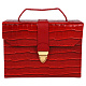 Шкатулка для украшений красная 12,5х5х10см