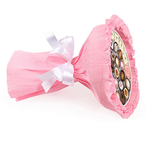 "8 марта" букет из конфет ручной работы 325г