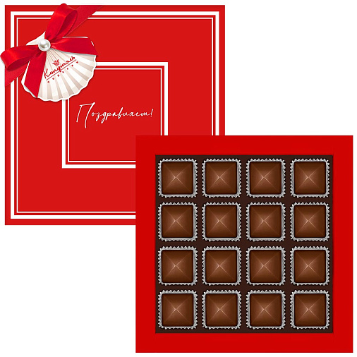 "Поздравляем" набор шоколадных конфет 170г