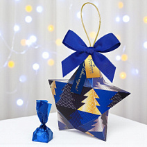 "Звёздочка" набор шоколада молочного с фундуком 100г