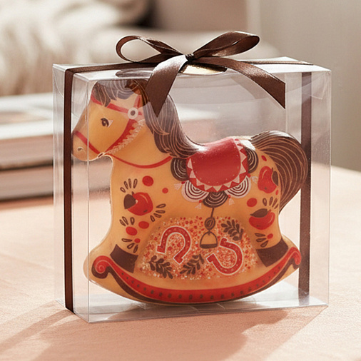 "Лошадка" скульптура шоколад апельсиновый 140г