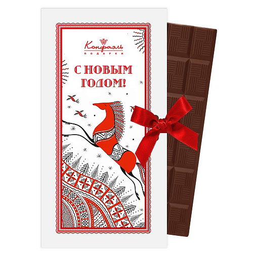 "Новогодняя коробка"  набор: шоколад, мармелад, драже, конфеты 990г