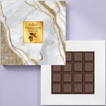 Набор суфле ванильного, кофейного и шоколадного в горьком шоколаде