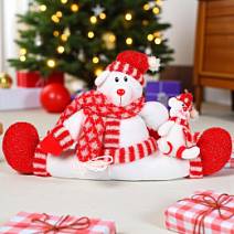 Мягкая игрушка "Медведи" большой и маленький