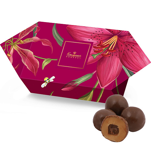 Драже "Ирис" в молочном шоколаде (цветочная коллекция)