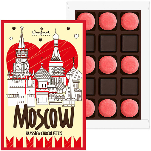 "Russian chocolates" мармелад со вкусом личи и суфле 195г