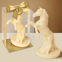 "Конь на дыбах" скульптура белый шоколад 180г