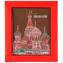 "Виды Москвы.Собор" шоколад молочный открытка 100г