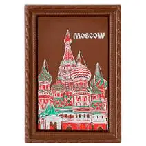 "Виды Москвы.Собор" шоколад молочный открытка 90г