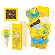 Пасхальная корзина шоколада, драже, конфет ассорти 605г