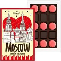 "Russian chocolates" мармелад со вкусом личи и суфле 195г